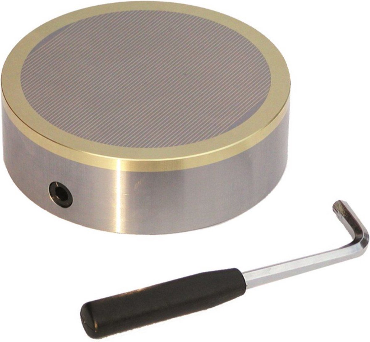 Eclipse Magnetics - Cirkelvormige magnetische boorkop - Fine pole chuck - 100mm - Boorkop - Magneet