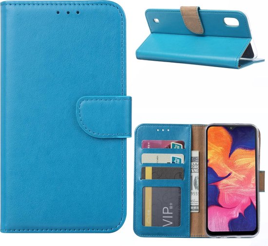 Etui Samsung Galaxy A10 Turquoise avec porte-cartes | bol.com