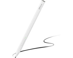 DrPhone ProLogic6 - Actieve Stylus Pen - Tilt Functie - MPP 2.0 - 4096 Drukpunten - Voor o.a. Surface Pro / Surface Laptop /Studio /Go/Book/Duo/HP en Meer - Zilver met Gouden bovenkant