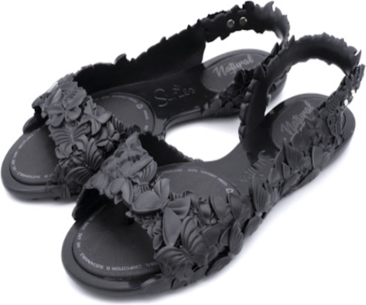 ECO- VRIENDELIJK SANDALS/zwart