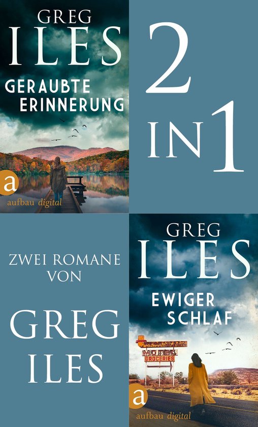 Greg Iles Doppelband 1 - Geraubte Erinnerung & Ewiger Schlaf - cover