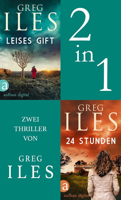 Greg Iles Doppelband 2 - Leises Gift & 24 Stunden - cover