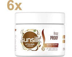 Sunsilk - Coconut Oil - Hair Styling - Crème - Frizz Proof - 6x 275ml - Voordeelverpakking