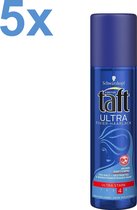 Schwarzkopf - Taft - Laque Ultra Fixante - Laque pour cheveux - 5x 200 ml - Pack économique