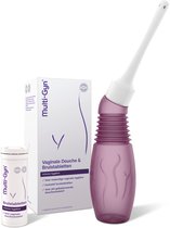 Multi-Gyn Vaginale Douche & 10 Bruistabletten - Vaginale Douche voor Intieme Hygiene, Intieme Verzorging voor optimale Vaginale Gezondheid, te gebruiken tegen afscheiding, jeuk en irritatie, Vaginale Douche spoelt schoon op efficiënte en milde wijze