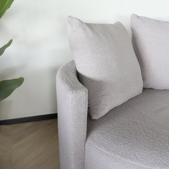 Fauteuil causeuse teddy gris fauteuil pivotant