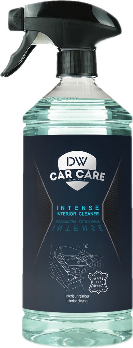 Intense Interieur reiniger voor bekleding reinigen - leer- matteren - Spray-scrub-finish- Veilig voor alcantara en suède