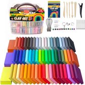 Bolke® - klei 70 kleuren - kleiset volwassenen - polymeer klei - boetseerklei - boetseerklei volwassenen - boetseerklei zelfhardende - zelfdrogend