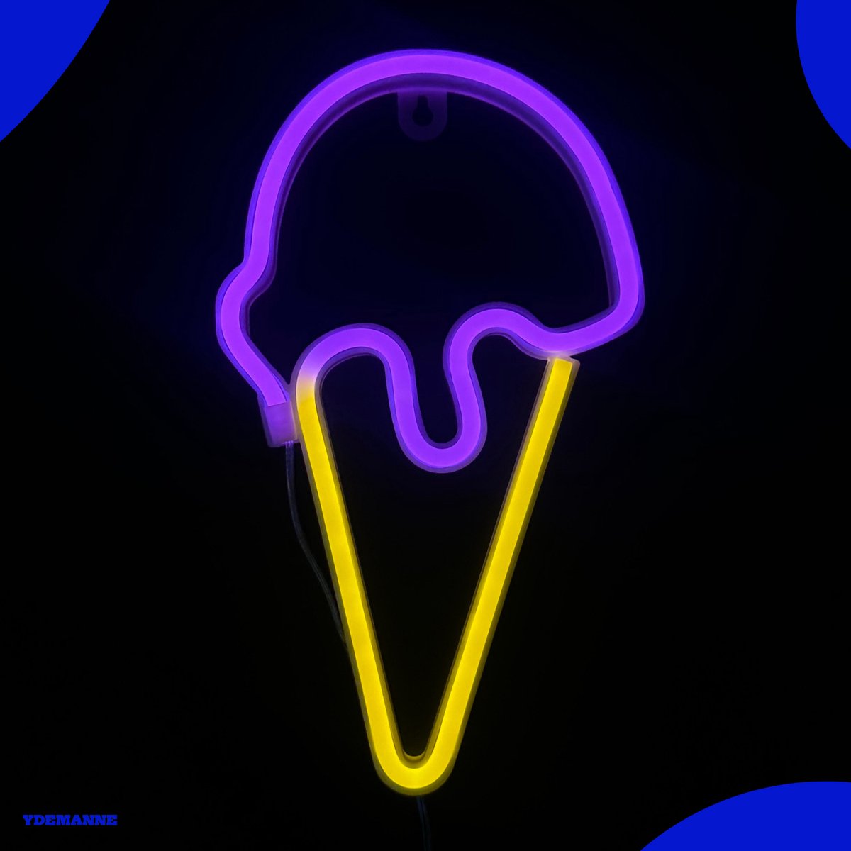 Neon Lamp - Schepijsje - USB of Batterijen - Neon Verlichting - Neon Led Lamp - Neon Wandl