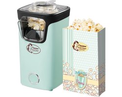 foto van Bestron Popcorn machine - APC200B - popcornmaker - Incl. 10 popcorn zakken - Klaar in 2 min - Mint