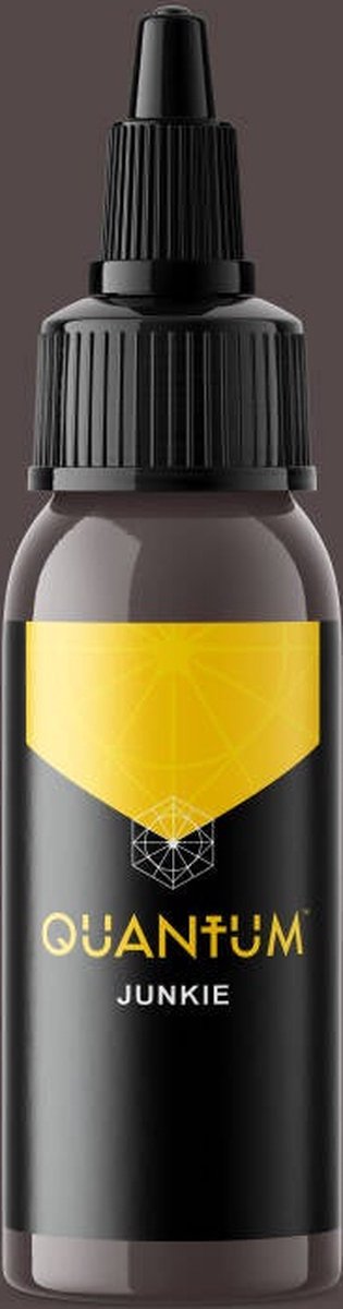 Quantum Ink REACH Gold Label - Junkie | Premium Professionele Tattoo Inkt | Reach & Vegan | Stick en Poke | Handpoke Tatoeage Inkt | Tattoo set | PMU | Permanente Make-up | Geschikt voor Machine Cartridges & Needles | Liner | Shader