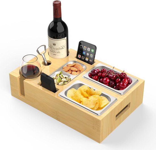 Couch Bar, Snackbox, Wijnhouder - Couch Butler