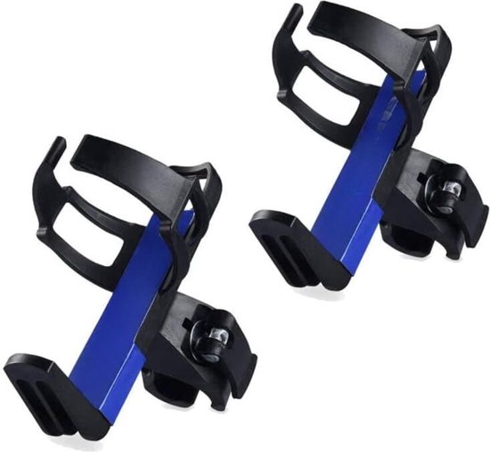 Fiets bidonhouder | Flexibele siliconen fietsbidonhouder montagebasis, verstelbare fiets drinkfles clip riemhouder voor racefietsen Teksome