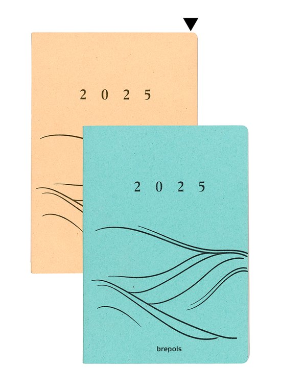 Brepols agenda 2025 ESSENTIAL Motion Engels Weekoverzicht 1w