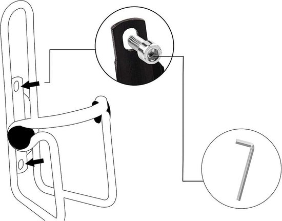 Bidonhouder - Bidonhouder zadel - Bidonhouders - Bidonhouder fiets - Bidonhouder racefiets - Mountainbike - Bidonhouder - Must have voor uw fiets! van Bidon — afbeelding 5