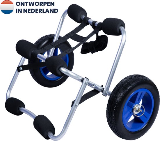 OK-Living SUP transportkar, Zwart/Rood, Dubbel