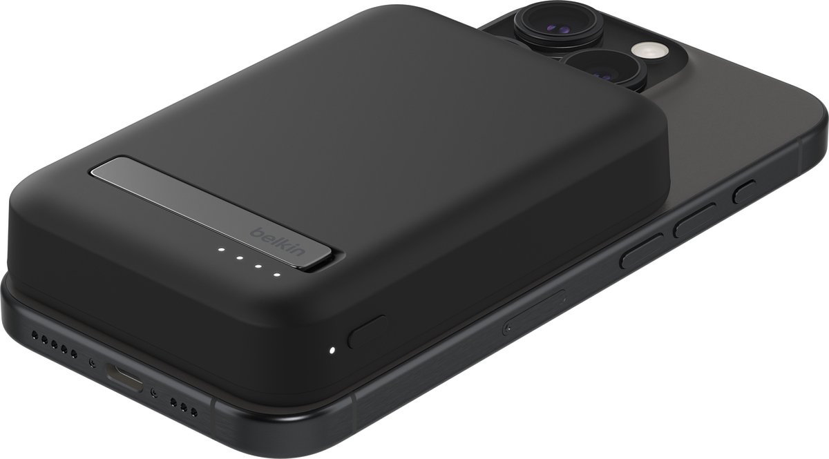 Belkin BoostCharge Pro Powerbank 8000mAh Draadloos Zwart - afbeelding 3