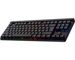 Logitech G515 Lightspeed TKL - Draadloos Gaming Toetsenbord - RGB - Qwerty US - Zwart