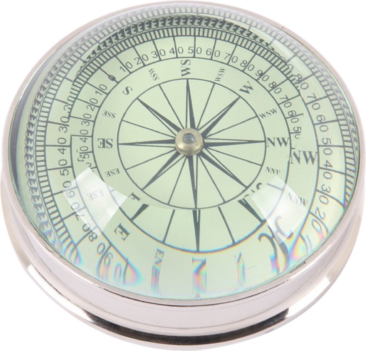 Baroque - Kompas - Martiem kompas lens 8 cm - Brass