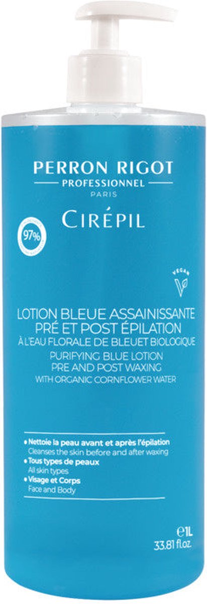 Cirépil Blue Lotion Cabin Pump Bottle 1l.