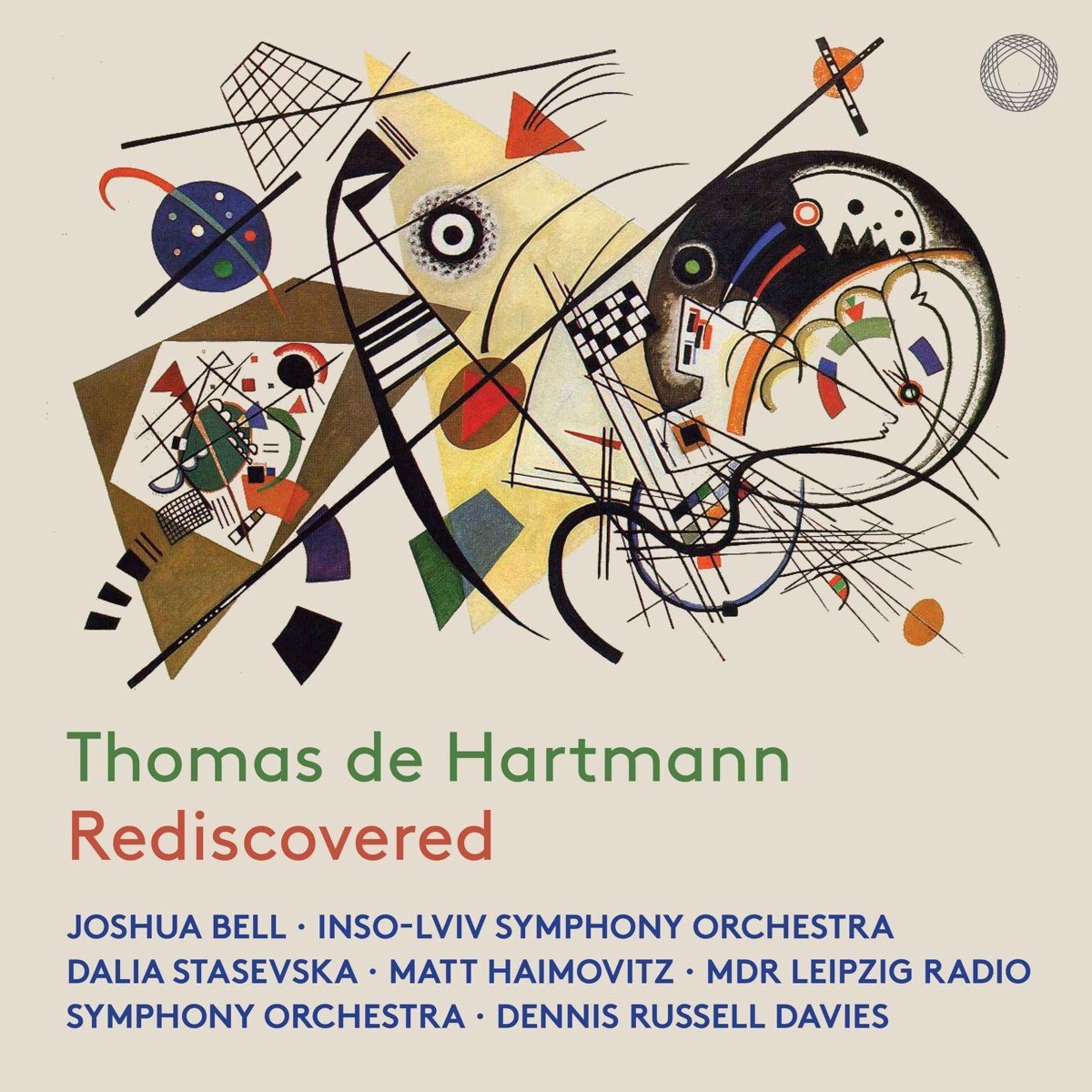 Joshua Bell, Lviv National Philharmonic Symphony - Thomas De Hartmann Rediscovered (CD)