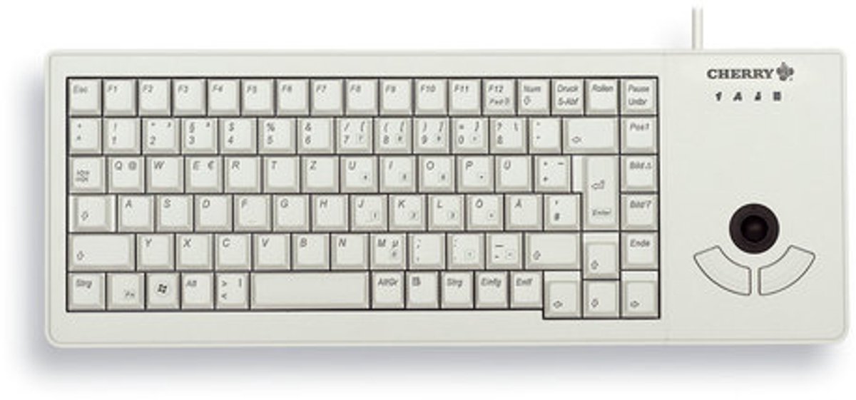CHERRY XS G84-5400 - Toetsenbord - USB - VS - lichtgrijs