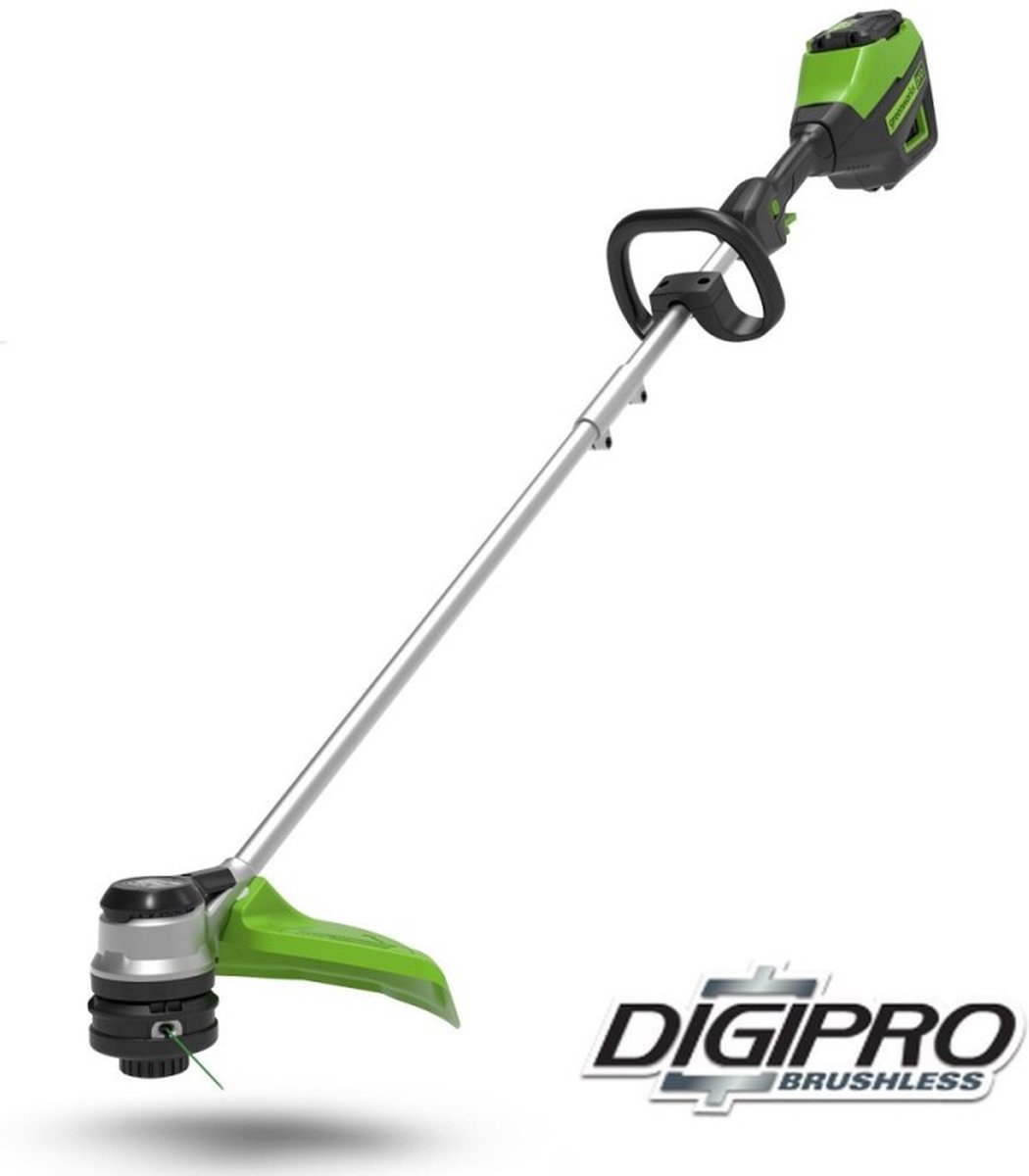 Greenworks Coupe-bordure et débroussailleuse 60 V sans batterie ni chargeur