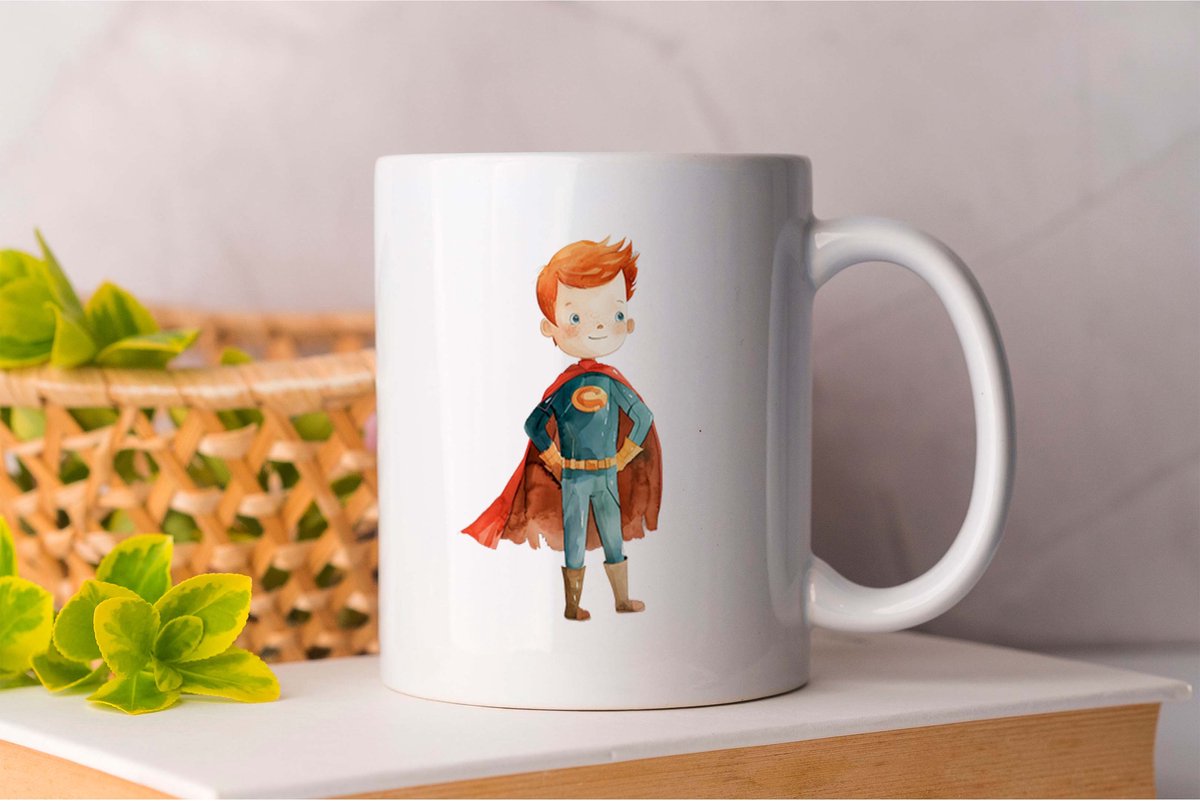 Mok Bravo Jongen - Superheroes - ComicBooks - Superpowers - Hero - Superhelden - Held - Stripboeken