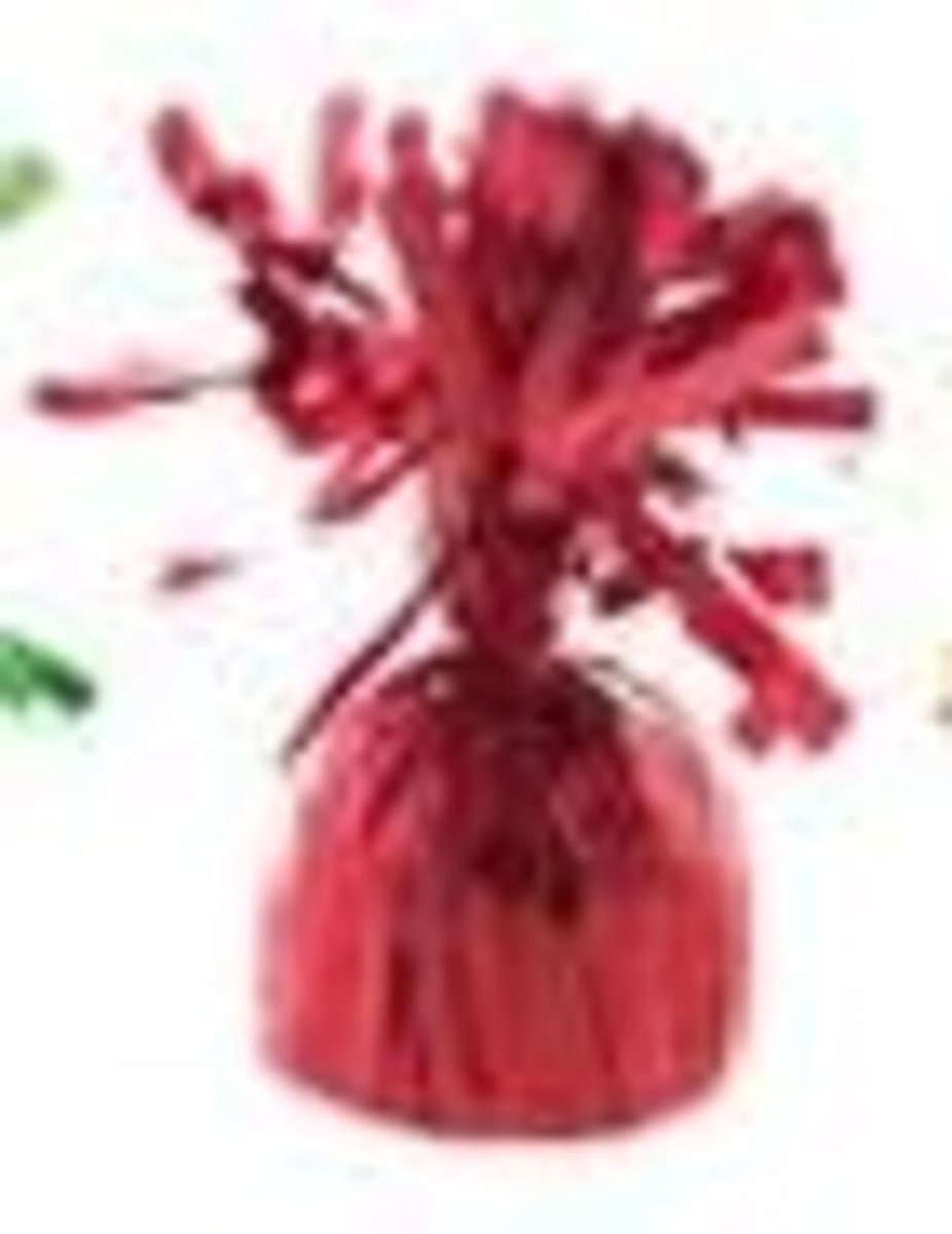 ballongewicht metallic rood
