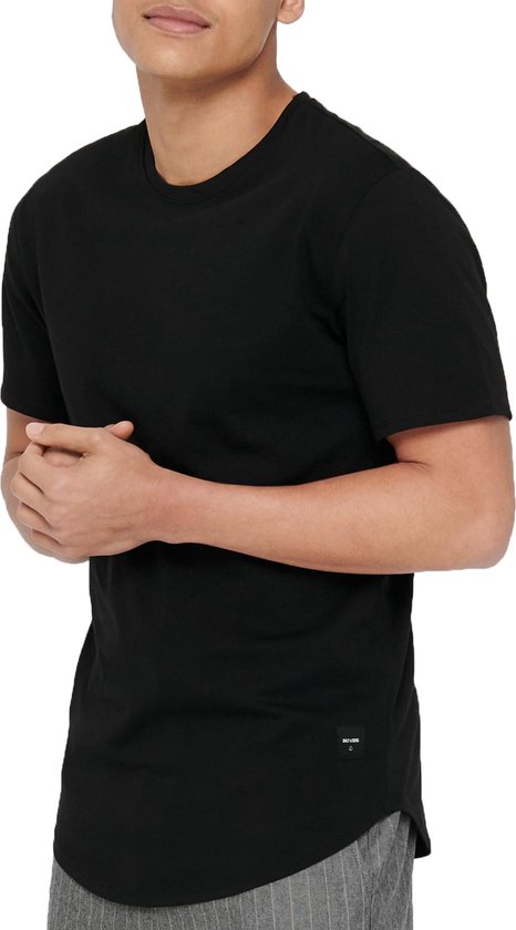 ONLY & SONS ONSMATT LONGY SS TEE NOOS Heren T-shirt - Maat S