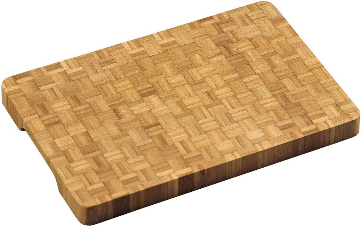 Snijplank van bamboe, dikke keukentafel van het merk KESPER