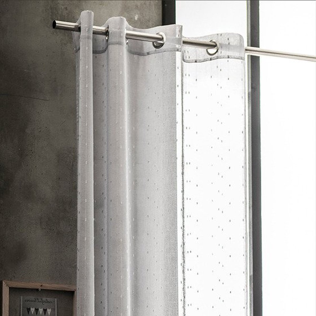 Gordijn met ringen LIGHTY, 135x240 cm, TODAY