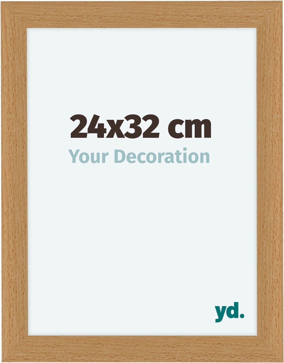 yd. Your Decoration - Fotolijst 24x32 cm - MDF - Beuken - Como