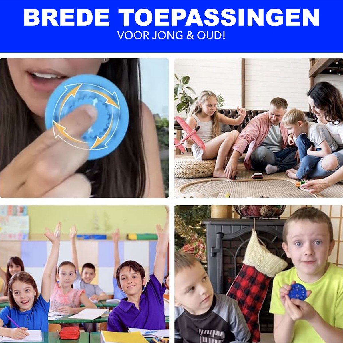 AUAUY 9 stuks wiskunde fidget-spinners, wiskunde facts fidget