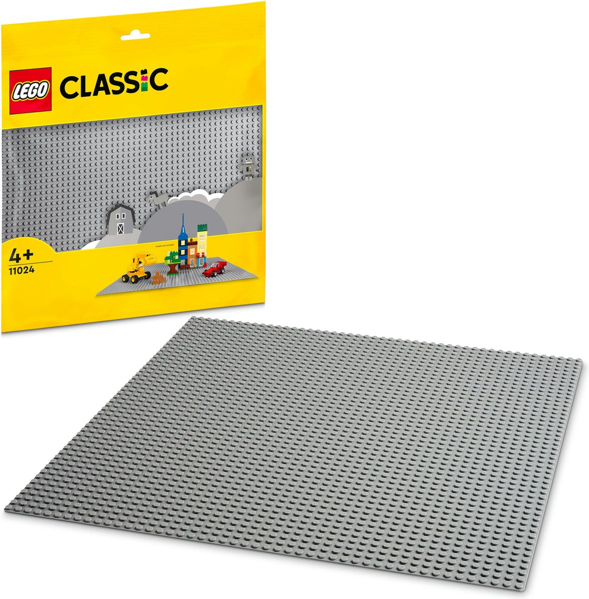 LEGO Classic Grijze bouwplaat 48x48 Bouwbord 11024 — afbeelding 13