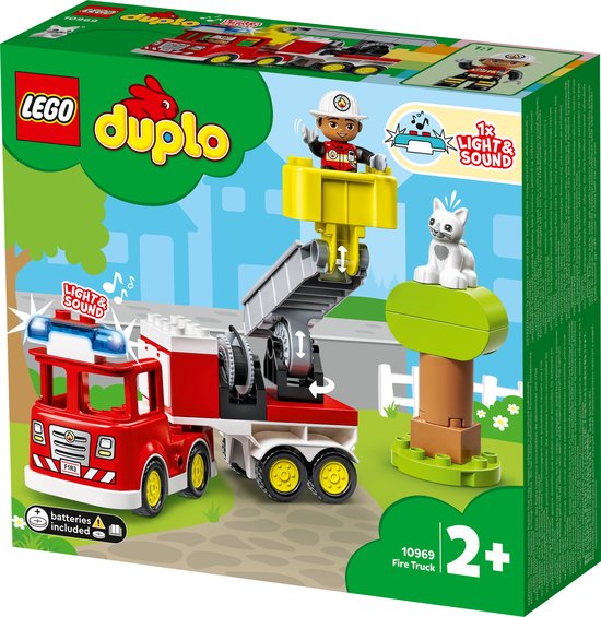LEGO DUPLO Town 10969 Le Camion de Pompiers