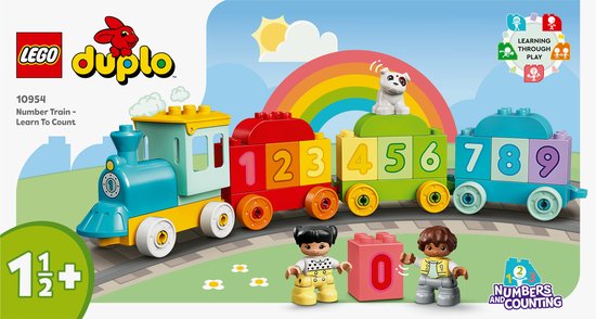 LEGO DUPLO Getallentrein Leren Tellen - 10954