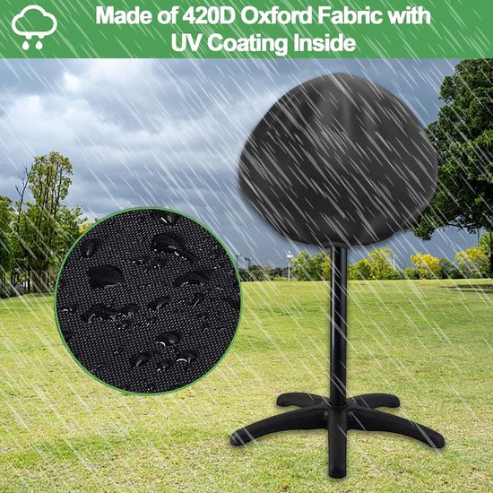 600D Oxford Stof Grill Cover met Compleet Behuizing Ontwerp voor