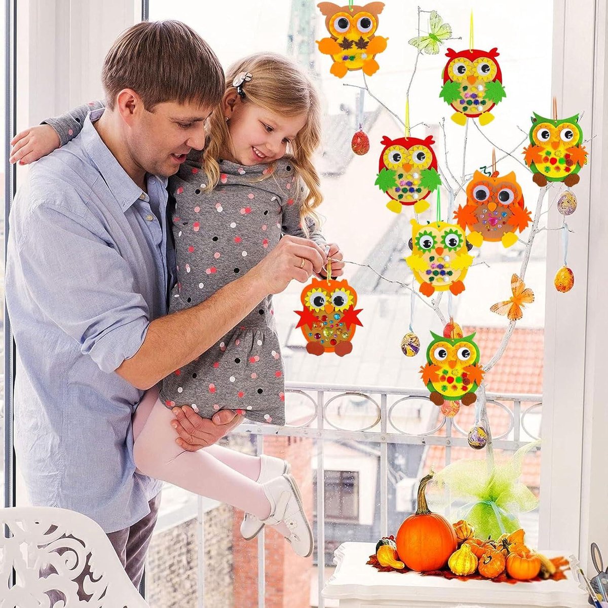 Knutselset voor kinderen, herfst, knutselset voor