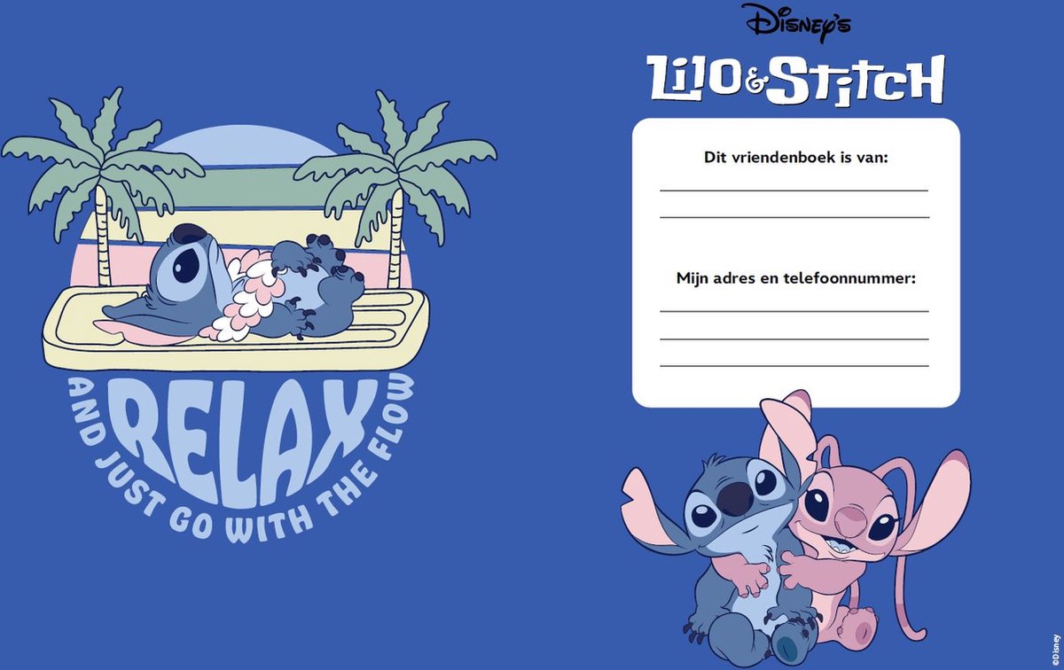 Disney Lilo & Stitch – Vriendenboekje – 80 pagina’s – Hardcover — afbeelding 3