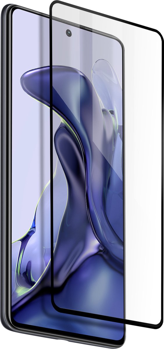 3mk, Tempered Glass Screenprotector Geschikt voor Xiaomi 11T / 11T Pro, Zwart