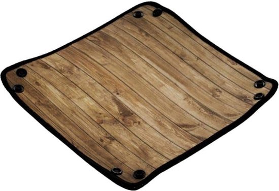 Dice Tray: Wood Texture - Geronimo Games - Offline - Accessoires