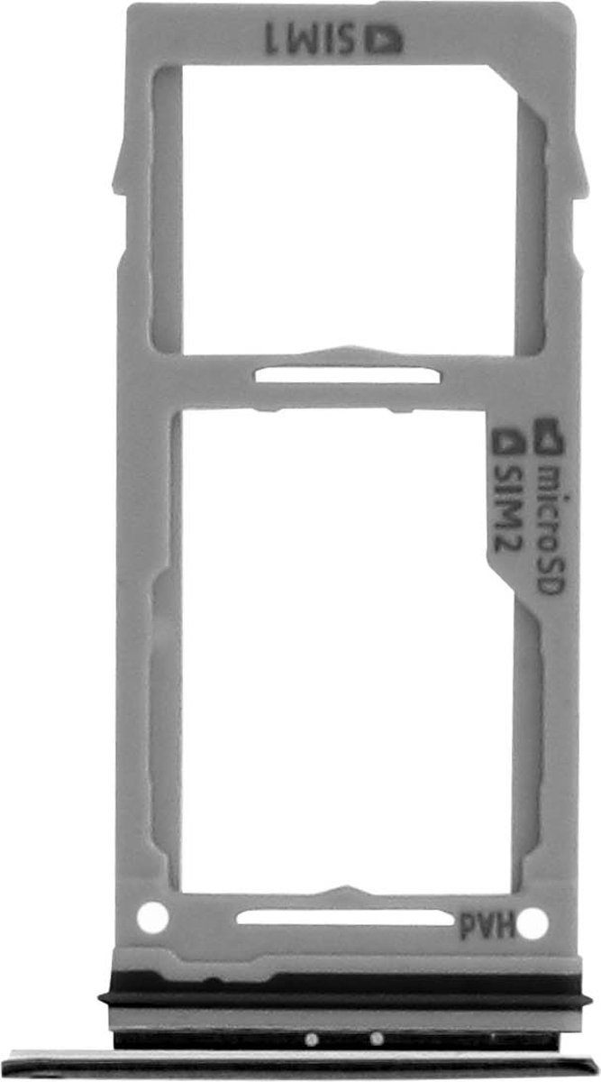Avizar Micro SD- en SIM-kaarthouder Geschikt voor Samsung Galaxy S9 / S9 Plus 0, Zwart