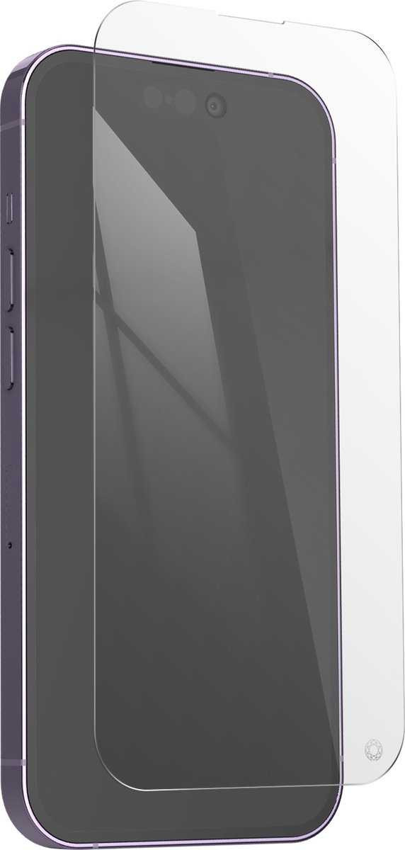 Force Case, Screenprotector geschikt voor iPhone 14 Pro - Tempered Glass, Transparant