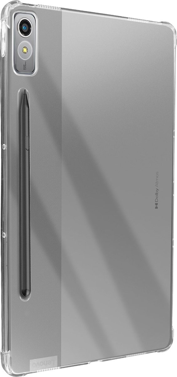 Avizar Hoes Geschikt voor Lenovo Tab P12 Anti-schok bumper, Transparant