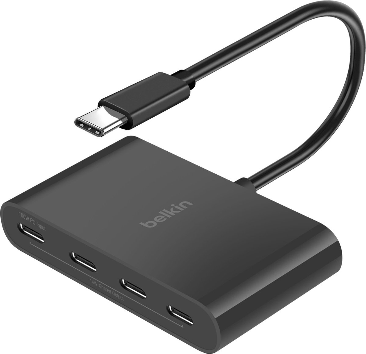 Belkin Connect USB-C/4-poorts USB-C-hub