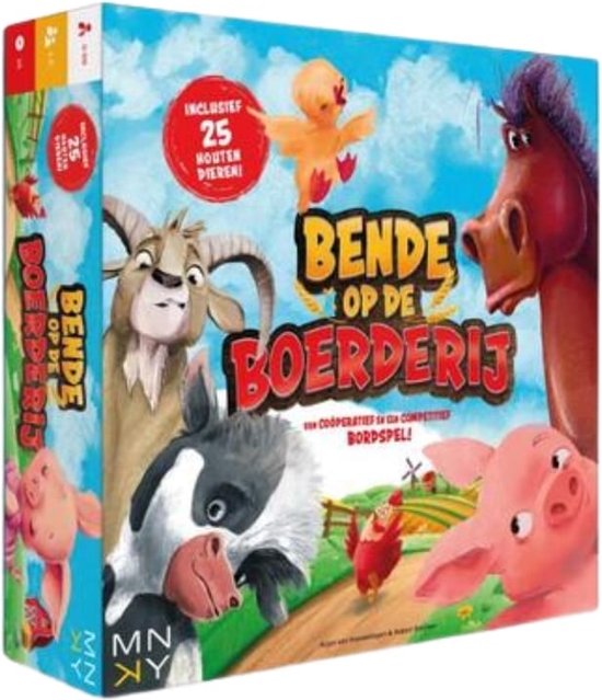 Bende op de boerderij-bordspel. 3+