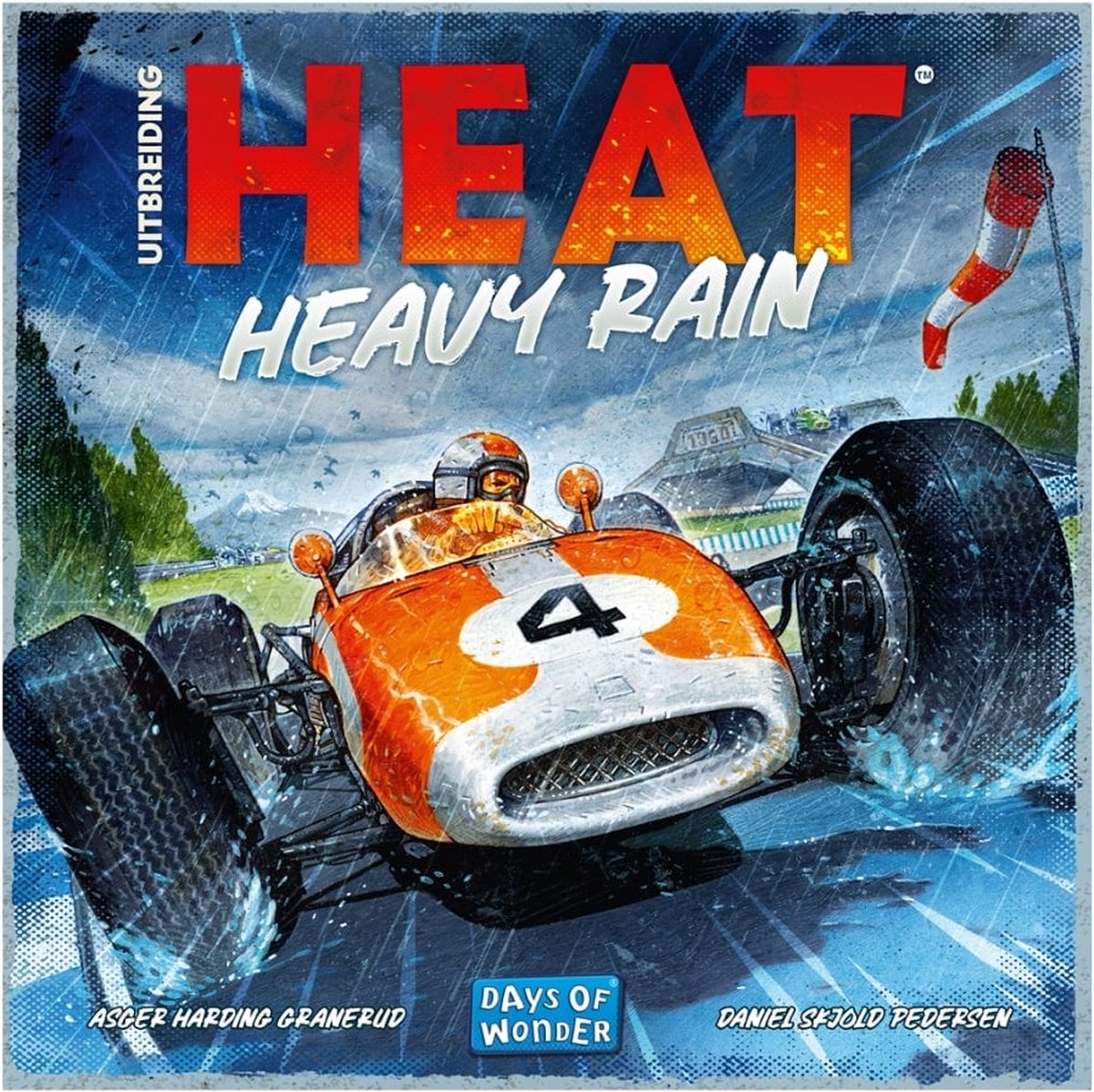 Days of Wonder - Heat Heavy Rain - Nederlandstalig Bordspel