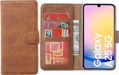 Coque adaptée au Samsung Galaxy A25 5G - Bibliothèque Arara - Marron