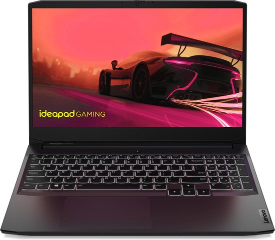 Lenovo IdeaPad Gaming 3 | 82K202BVMH - Ryzen 5 5500H, 8GB, 512GB SSD, 39.6 cm (15.6") Full HD 1920 x 1080 IPS, NVIDIA GeForce RTX 2050 (4GB GDDR6), LAN, WLAN, Webcam, Windows 11 Home 64-bit